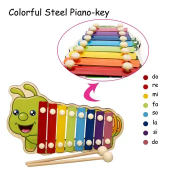 

Medium And Large Pet Parrot Sound Toy Chicken Xylophone Toy Bird Toy Chicken Coop Pecking Toy Kids Toy