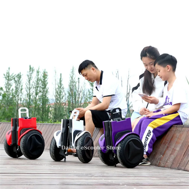 Daibot Hoverboard 10 Inch Two Wheel Self Balancing Scooters 36V 500W Off Road Folding Electric Scooters Adults Bluetooth Speaker  (29)