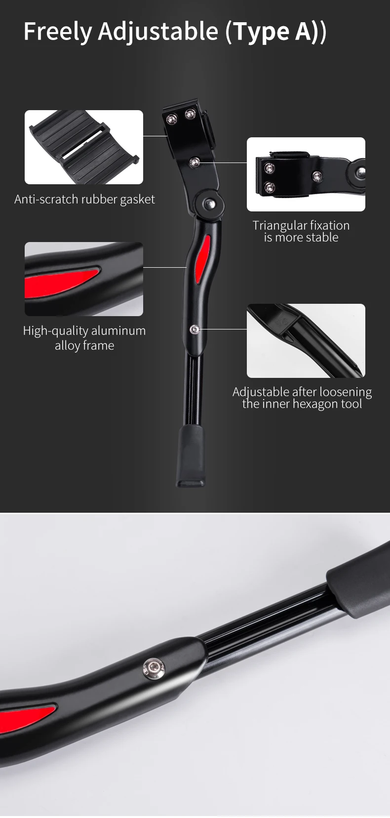 Kickstand angle adjustment
