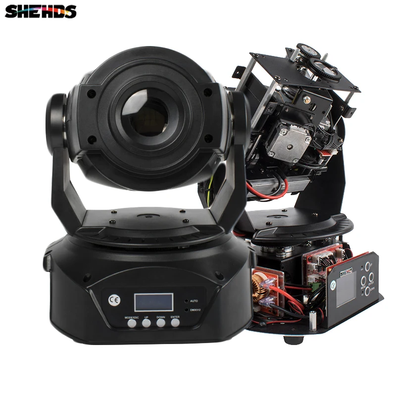 LED Spot 90W 3 Prism DMX512 Stage Effect Lighting For DJ Disco Party Nightclub Dance Floor And Wedding Decoration Fast Shipping