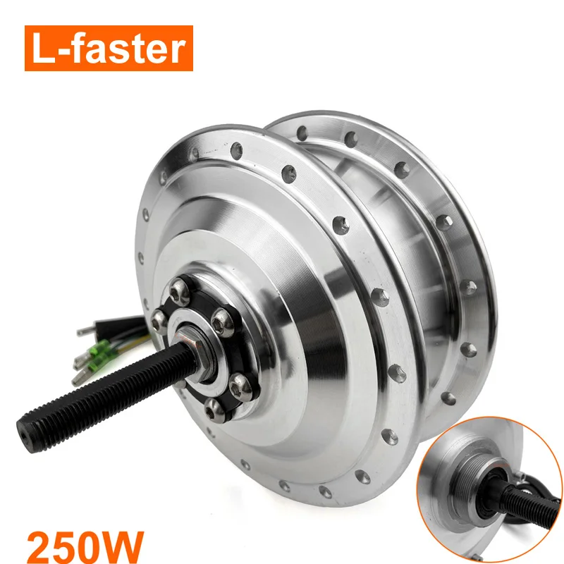 24V36V 250W Electric Bicycle Rear Wheel Motor Electric Bike Brushless