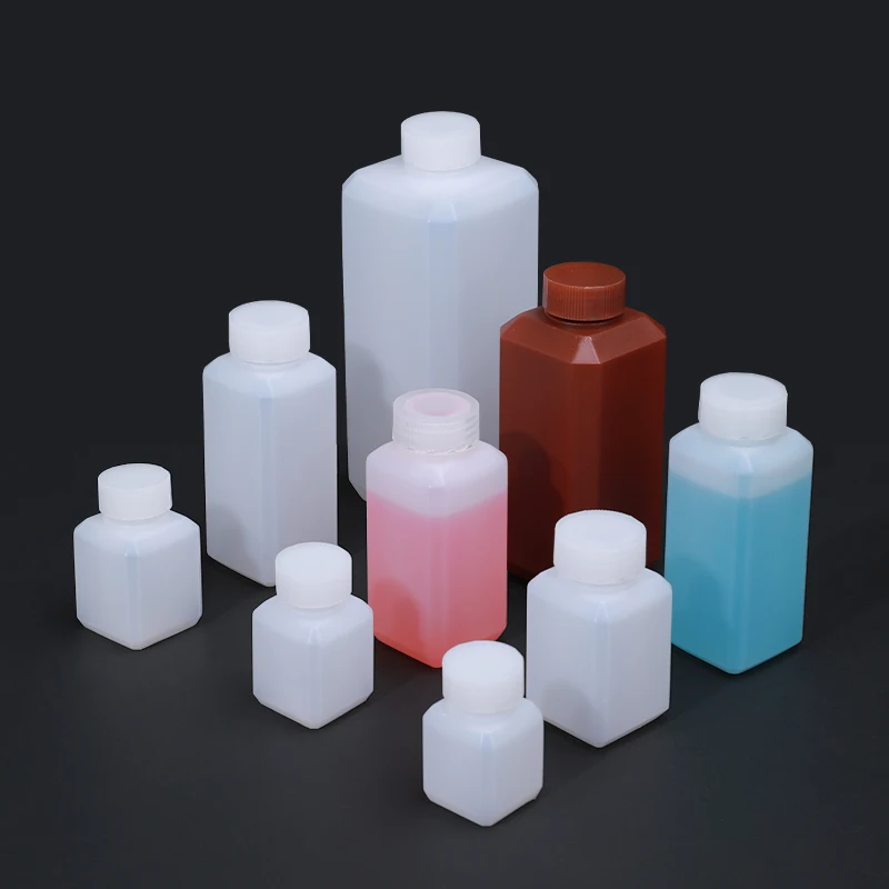 Refillable Bottles 10PCS 250ML Empty HDPE bottle narrow mouth storage container cosmetic Lotion Essential oil Refillable Bottles