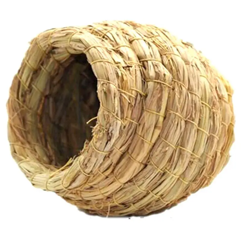 

Bird House for Outside, Resting Place for Birds, Hanging Natural Grass Bird Nest
