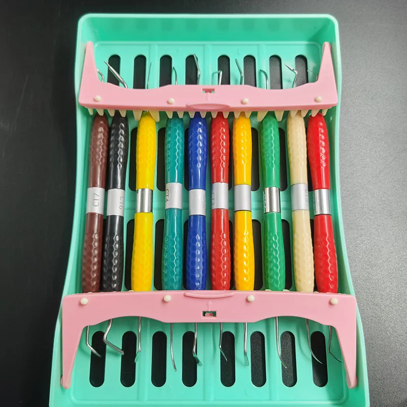 10/5 Holders Dental Sterilization Box Autoclavable Instrument For Dentist Filling Tools