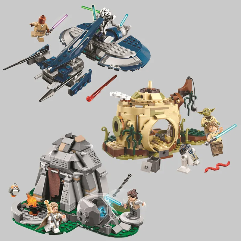 

Star Wars The Clones Wars Last Jedi Empire Strikes Back Building Blocks Kit Bricks Classic Movie Model Toys For Children Gift