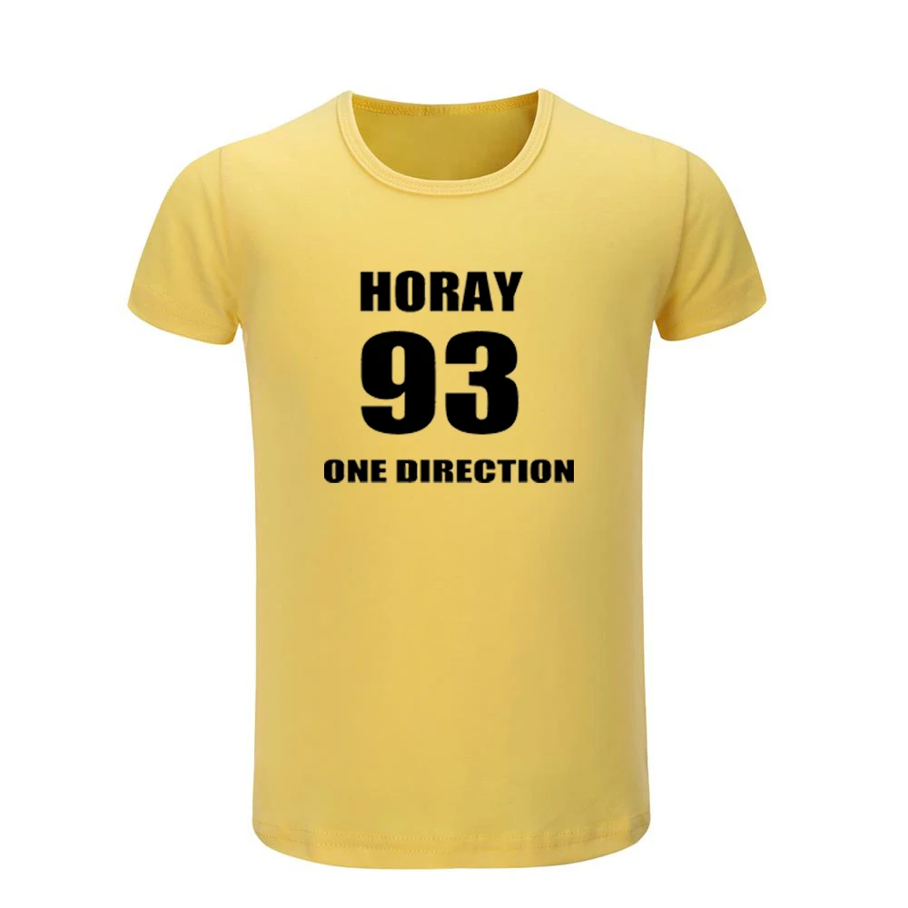 One Direction Band/Детские футболки с надписью «I love 1 D» Детские хлопковые футболки с графическим принтом топы для мальчиков и девочек, Рождественский подарок