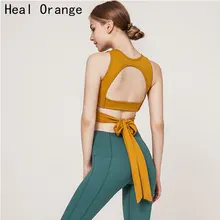 Женские топы для йоги, сексуальный спортивный бюстгальтер с подушечкой, кружевной завиток, спортивный жилет для спортзала, одежда для фитнеса, быстросохнущая майка без рукавов для йоги