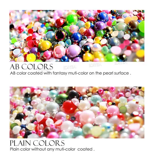 New Arrival 4/6/8/10mm Random MIX Size Smooth Round Beads Sewing Garment  Accessories Embellishment Dancing dress Decoration - Price history & Review, AliExpress Seller - Beadia ArtsCrafts Store
