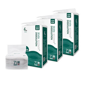 

Clean Soft Paper Extraction Tissue Wood Pulp Paper 150 Pumping 3-ply for Home Office Toilet HG99