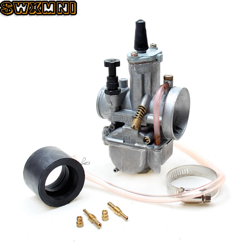 Карбюратор PWK21mm 24mm 26mm 28mm 30mm 32mm 34mm гоночный карбюратор для скутера OKO JOG DIO KR150 RTL250 CR125