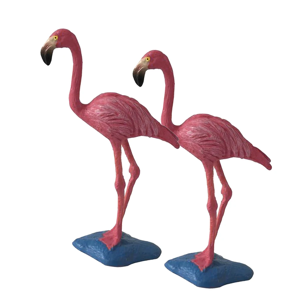 2Pcs Artificial Flamingo for Wedding Decoration Party Accessories