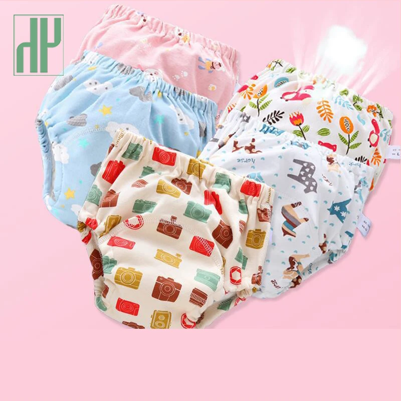 

Reusable cloth diaper Baby WashableCloth Pocket Nappy Diaper Cover Wrap suits Birth to Potty One Size Nappy Inserts