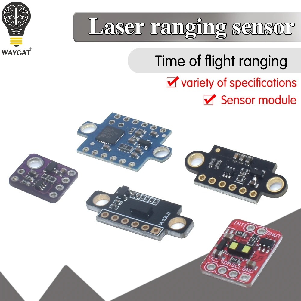 VL53L1X VL53L0X upgrade TOF Ranging Sensor Replace IR Ultrasonic for Arduino