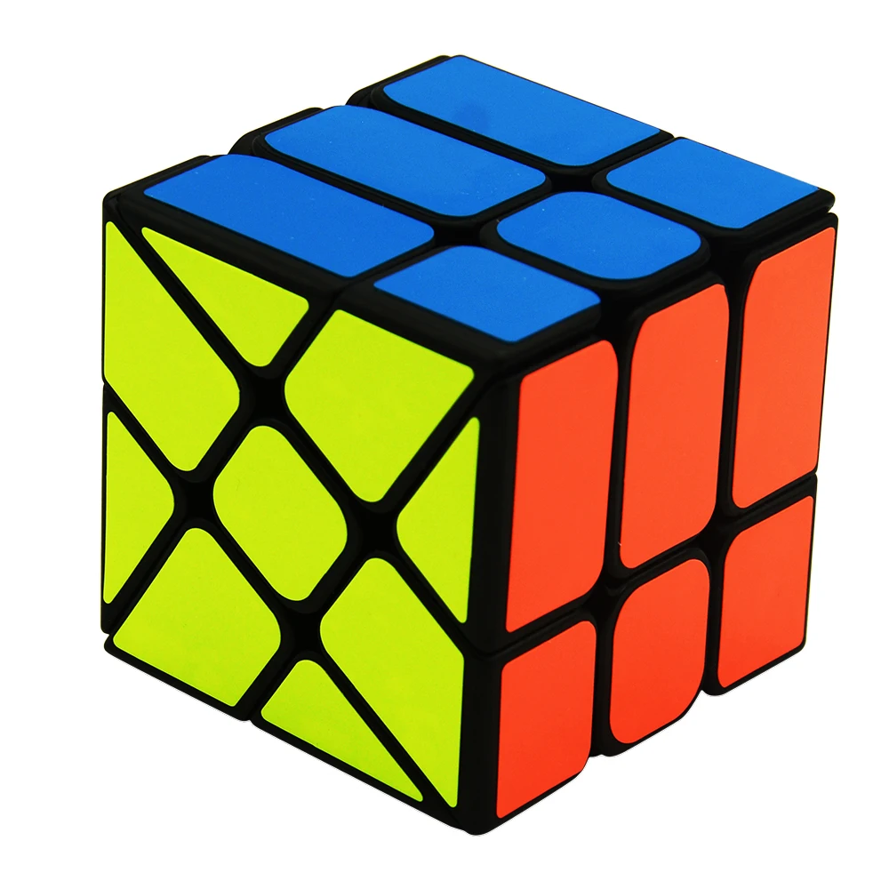 Yongjun куб мельница безклейкая ветровая головоломка 3x3 MagicCube Cubo Magico Обучающие