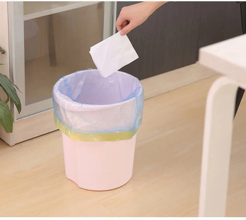 Fasola мусорный мешок для мусора толщиной бытовой заменяемый, автоматический закрытия аппарат для упаковки рулонов туалетной Кухня Пластик сумка
