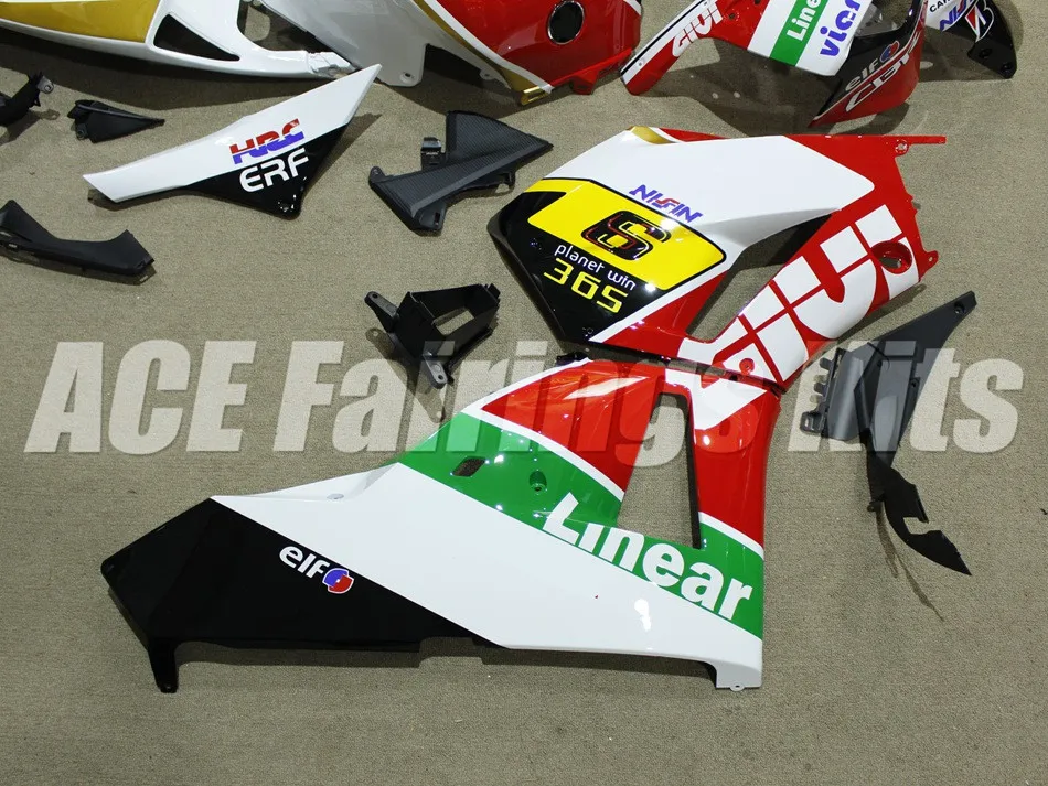Инъекций ABS Полный комплект обтекателя подходит для Honda CBR600RR 13, 14, 15, 16, 17, F5 2013 Обтекатели крутые изготовленные на заказ
