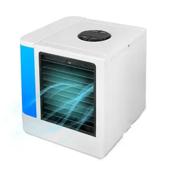 

Mini Air Conditioner Air Cooler Multi-function Humidifier Purifier 7 Colors LED USB Portable Table Fan Arctic Air Cooling Fan