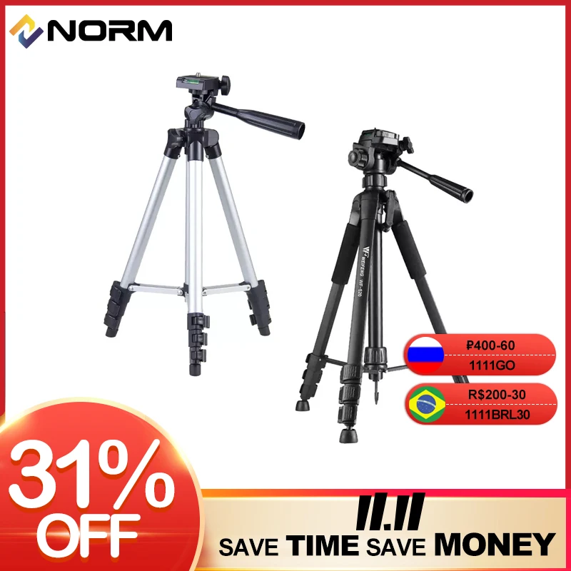 Portable Lightweight Camera Tripod &amp Laser levels with Carrying Bag For Canon Nikon Sony DSLR DV | Инструменты