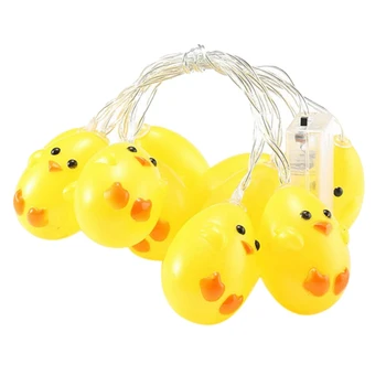 

Easter Chicken String Lights Easter String Light Warm White String Light Easter LED String Light for Home Wedding Party Bedroom