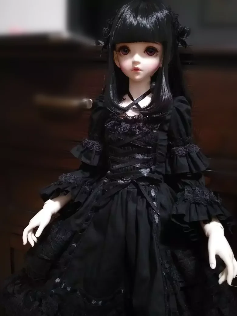 Модная кукольная одежда для девочек, платье для кукол BJD 1/4 1/3 1/6, аксессуары для кукол, милая кукольная одежда ручной работы, BJD MSD одежда