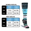 Men Women ECG Wave Compression Sport Socks Running Socks Compress Stockings Pressure Nylon Long Varicose Veins High Socks ► Photo 3/6