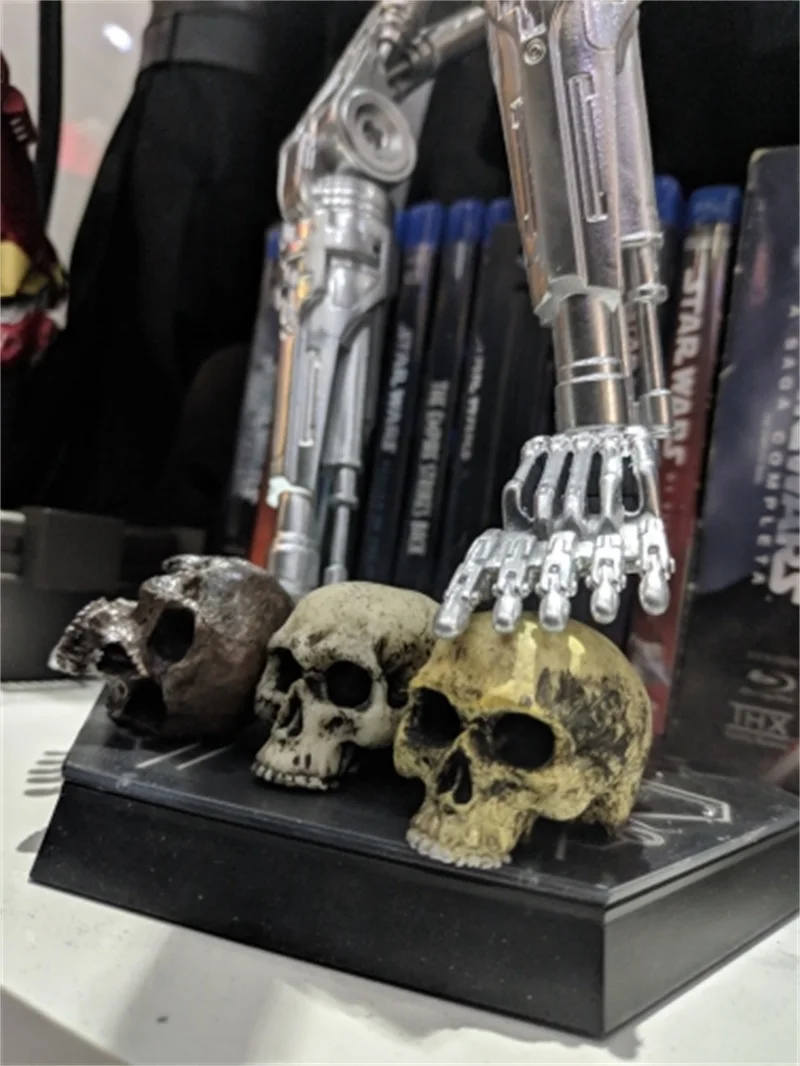 1/6 scale decoration  horror skull head action figure accessories for 12 inches figure toy