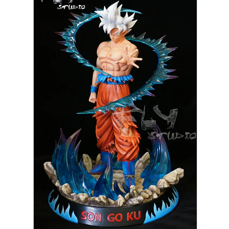 1/6 мультфильм Dragon Ball белые волосы Сон Гоку мигатте нет Gokui GK статуя Аниме подарок Смола фигурка Коллекция Модель игрушки M3830 1/6 мультфильм Dragon Ball белые волосы Сон Гоку мигатте нет Gokui GK статуя Аниме подарок Смола фигурка Коллекция Модель игрушки M3830