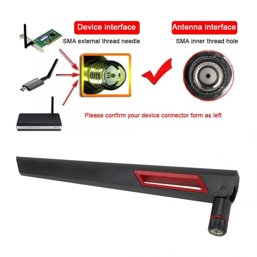 Антенна для маршрутизатора ASUS AC68U / AC88U/AC66U 2 4/5 8 ГГц 3 шт.|Беспроводные роутеры| |