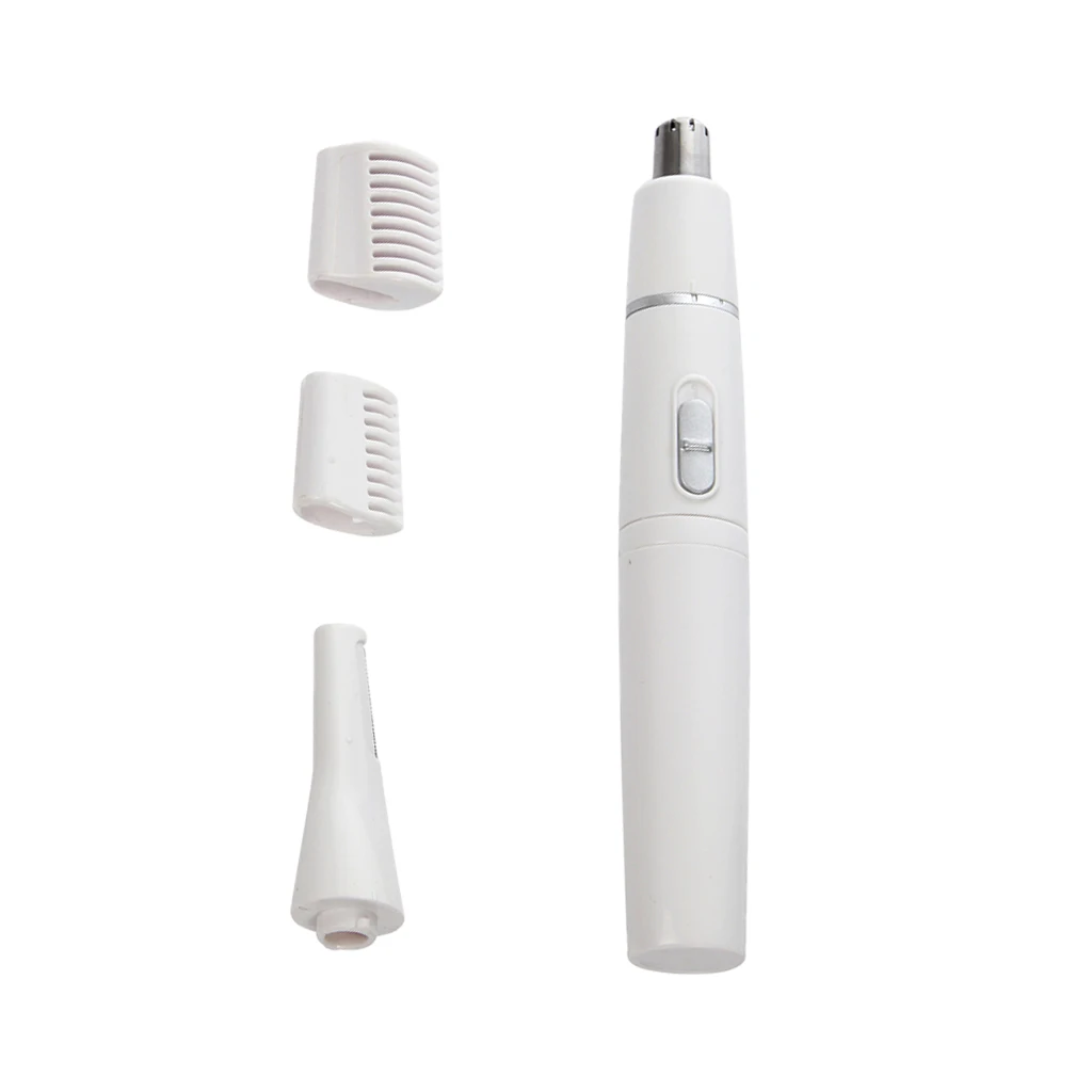 Portable Nose Ear Hair Trimmer Face Neck Eyebrow Shaver Groomer Cleaner for Men Women