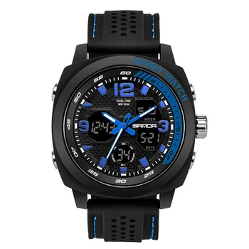 

Top Brand Luxury Men's Watch 30m Waterproof Resin Band Clock Male Sports Watches Men Quarn Quartz Wrist Watch Relogio Masculino