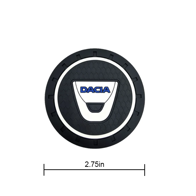 1pcs Car Anti-slip Coaster Water Cup Pad Waterproof for Citroen C1 C2 C3 C4 C5 X7 B7 Aircross Vtr Berlingo Ds3 Car Accessories