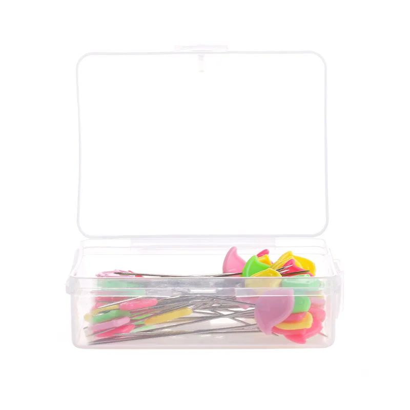50Pc/pack Straight Pins Multi-color Bird Tulip Flower Corsage Accessories Dressmaking
