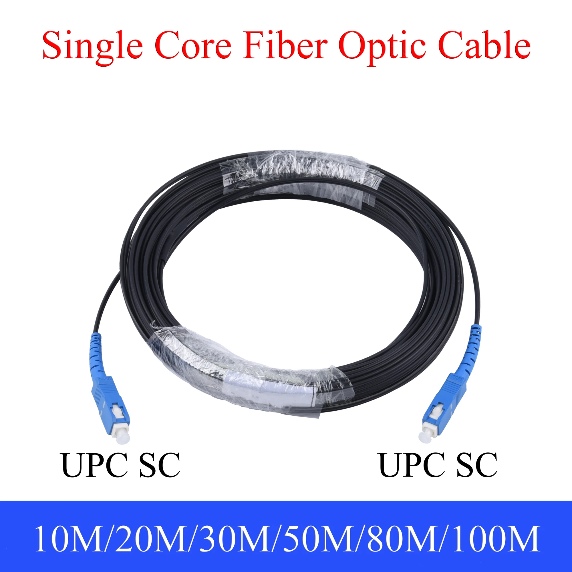 Fiber Optic Cable Single Mode Sc Outdoor Fiber Optic Extension