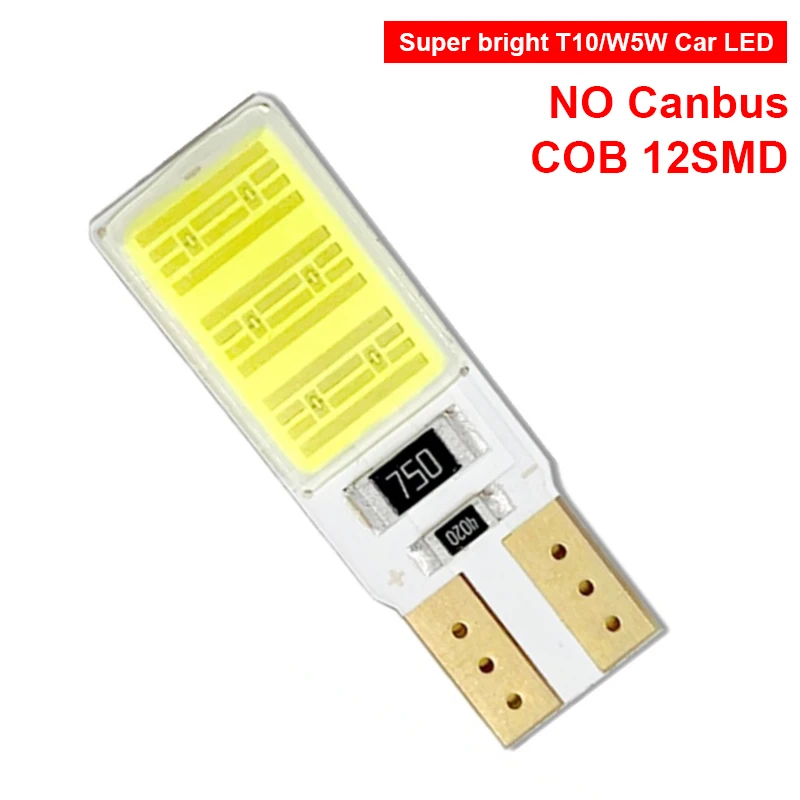 

2X Car Headlight T10 12 LED Clearance Light For Alfa Romeo 159 Kia Ceed Rio Cerato Sportage Subaru Foreste Impreza Saab