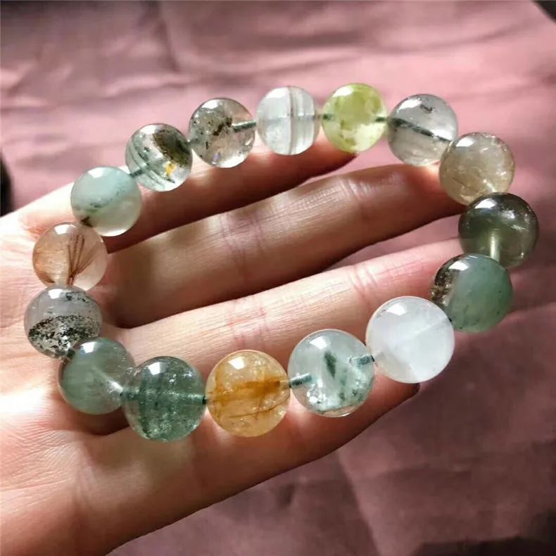 

Natural Crystal Accessories Rabbit Fur Ghost Bracelets 13 Size Safeness Health Men And Women-