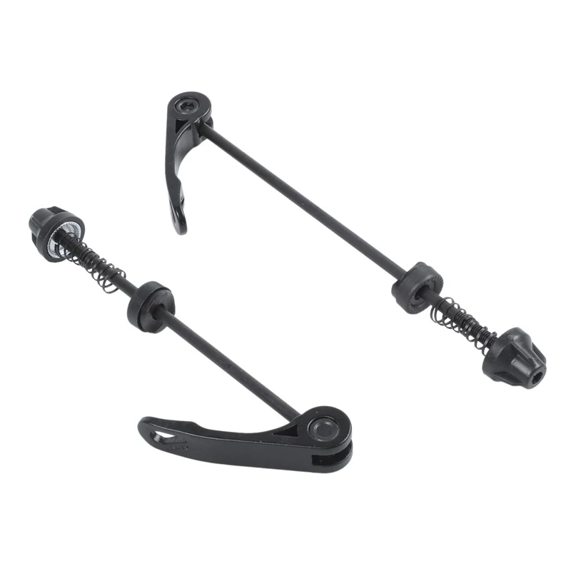 

2 Pcs MTB Aluminium Alloy QR Skewers Black