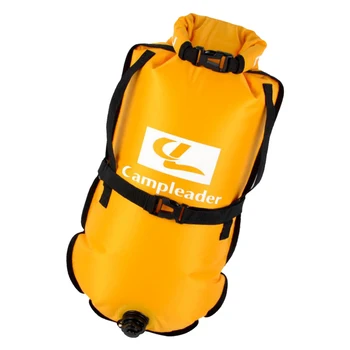

Swim Buoy Flotation Device with Waterproof Dry Bag Stuff Sack and Adjustable Waist Belt for Swimming Kayaking