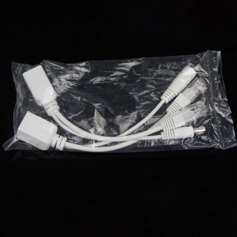 POE Adapter Switch Cable Tape Screened POE Splitter Injector Power supply 12-48V Synthesizer Separator Combiner