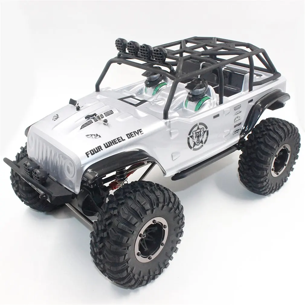 1073-SJ 1:10 2,4G 4WD матовый Радиоуправляемый гусеничный автомобиль с дистанционным управлением внедорожный большой ножной автомобиль модель RTR игрушка для детей подарок