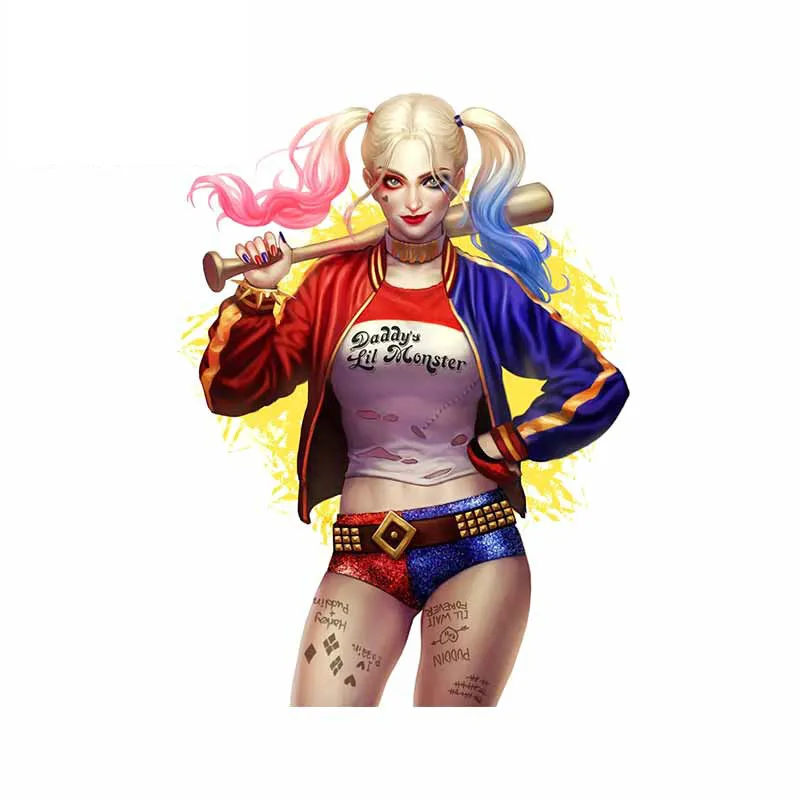 

Car Sticker Harley Quinn Suicide Sqaud Graphics Beauty Waterproof Decal Vinyl Window Laptop Decoration Car Accessories KK12*10cm