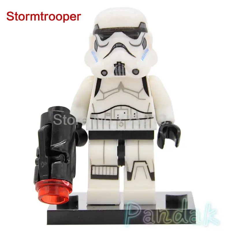 Stor m Single Sale Star Wars Clone Trooper Figure Set SY1071 Storm Building Blocks Sets Models Bricks Toys for Children - Цвет: Stor m