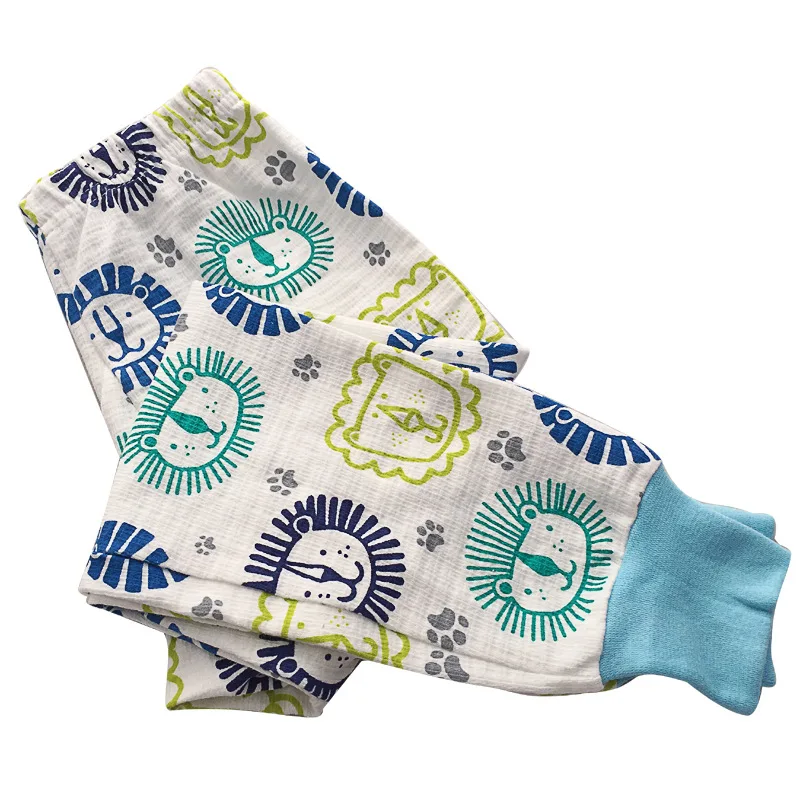 Summer Autumn Baby Kids Childrens Printing Striped Toddler Classic Leggings Boys Girls Pants 3-8Y Winter Underwear