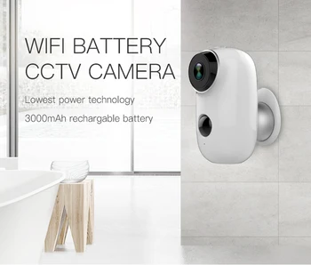 

720P IP IR Infrared Wireless Rechargeable Battery Camera Waterproof Outdoor Indoor Wifi Voice Intercom Baby Monitor CCTV Cameras
