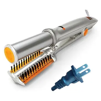 

Multi-Function Automatic Hair Curler Straight Irons Hair Splint Green Alloy Roll Straight