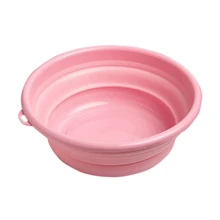 Прочный круглый пластиковый умывальник, универсальная миска для мытья посуды, легкий умывальник для дома, портативный умывальник для кемпинга N