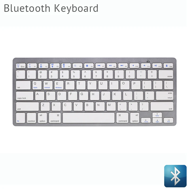 Мини Bluetooth клавиатура тонкая беспроводная для iPhone11 iPad Pro Air Mac Book планшет с
