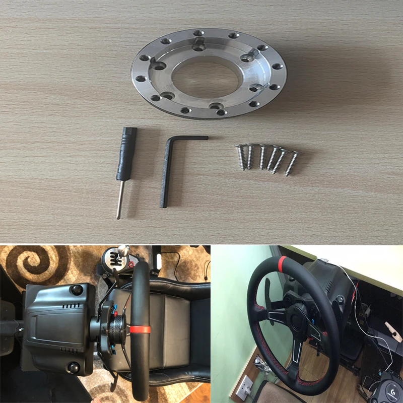 Steering Wheel Adapter Plate For Logitech G27 G29 G920 G923 Racing Car Game 70mm/2.75&quot PCD Modification | Электроника