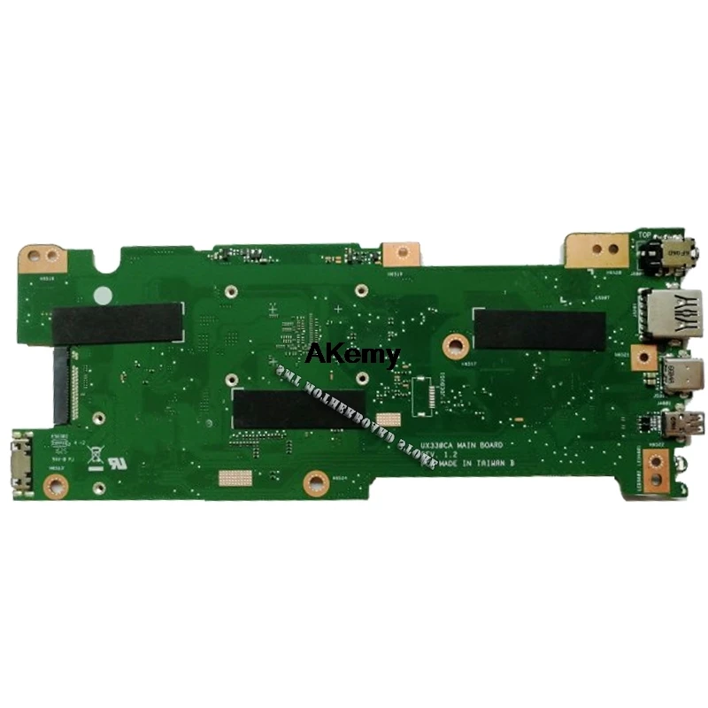 Akemy UX330CA материнская плата для ноутбука ASUS UX330CAK UX330CA UX330C Mianboard M3-7Y30 8 г ram