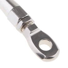 8 мм Лодка Проволочный Кабель канатная арматура 316 из нержавеющей стали проволочный канат без проглатывания глаз терминал конец провода кабель веревка аксессуары