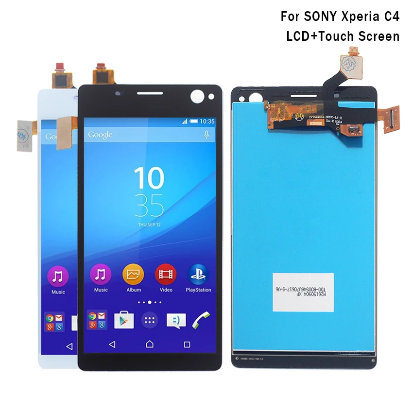 Для Sony Xperia C4 дисплей с сенсорным экраном дигитайзер для LCD E5303 E5306 E5333 ЖК